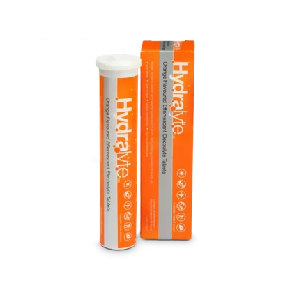 Hydralyte Tablets Orange | 20 pack | Made in Switzerland | Mens Health Downunder
