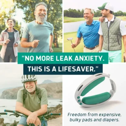 Lunderg Confidence Clamp | The Comfortable Male Incontinence Clamp | Made in USA | Mens Health Downunder