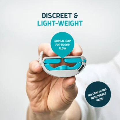 Lunderg Versa Clamp | Light & Comfortable Male Incontinence Clamp | Made in USA | Mens Health Downunder